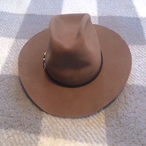 Cowboy Hat. Wright. 10X Quality. Brown. Size 7 1/2.